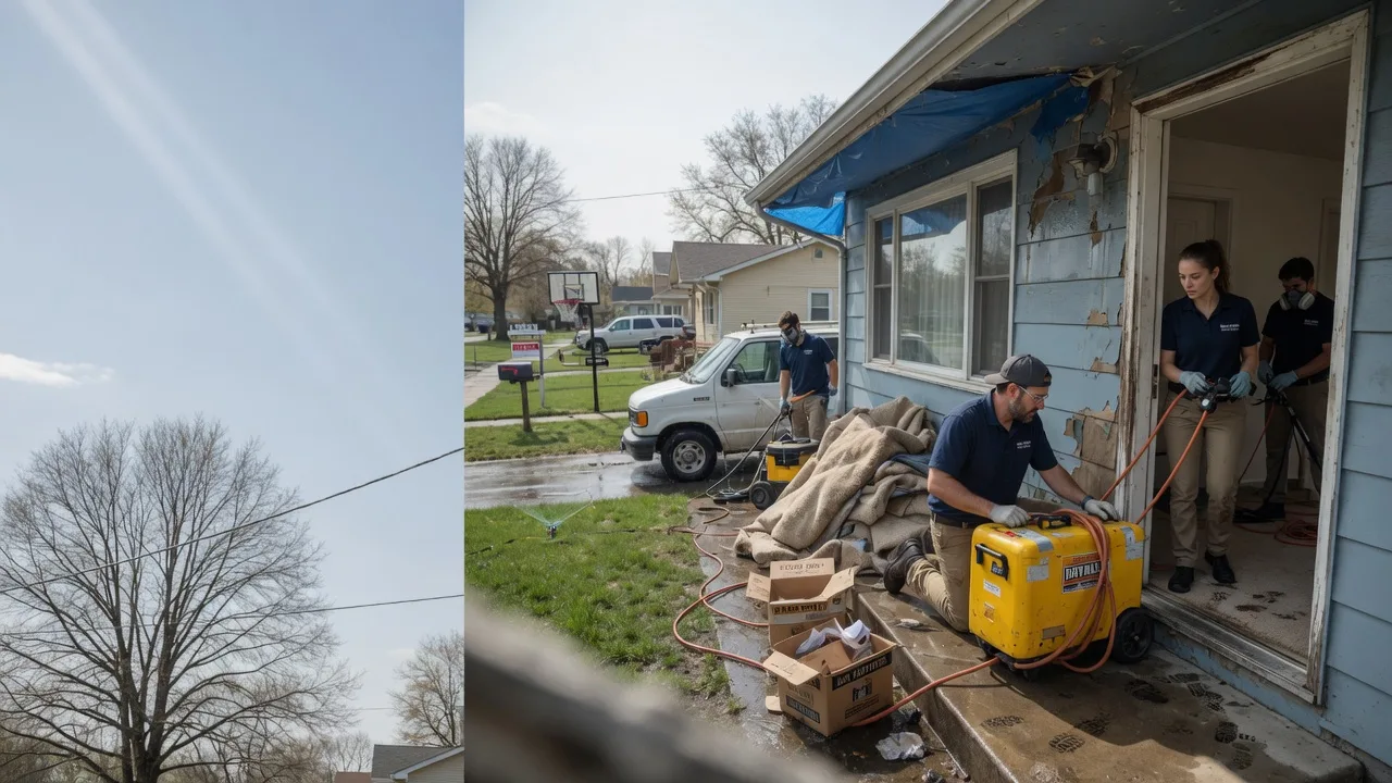 Basement Flood Cleanup in Pacific, MO near me
